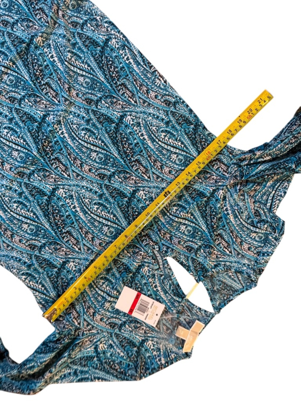 Michael kors green teal tunic dress nwt new XS - Picture 5 of 9